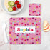 Personalised Girl's Patterned Placemat Set TM621