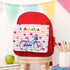 Personalised Girl's Red Mini Rucksack TM176