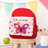 Personalised Girl's Red Mini Rucksack TM177