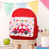 Personalised Girl's Red Mini Rucksack TM178