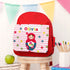 Personalised Girl's Red Mini Rucksack TM180