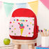 Personalised Girl's Red Mini Rucksack TM182