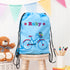 Personalised Girl's Sky Blue Waterproof Swim Bag TM272