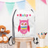 Personalised Girl's Waterproof Swim Bag TM255