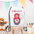 Personalised Girl's Waterproof Swim Bag TM258