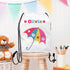 Personalised Girl's Waterproof Swim Bag TM263