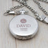 Personalised Groomsman Monogram Collection Pocket Watch PER2353-CIR