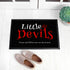 Personalised Halloween Little Devils Indoor Doormat