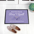 Personalised Halloween Spell Book Indoor Doormat