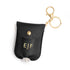 Personalised Hand Sanitiser Holder Keyring PER4099-BLA