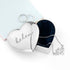 Personalised Heart Trinket Box PER3723-SIL