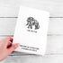 Personalised I Love You A Ton A5 Notebook PER3381-WHT
