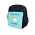 Personalised Kids Black Backpack PER4824