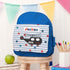 Personalised Kid's Blue Mini Rucksack TM083