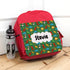 Personalised Kids Red Backpack PER4821