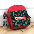 Personalised Kids Red Backpack PER4822
