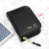 Personalised Leather Playing Card Case PER3985-BLK
