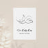 Personalised Line Art Sleeping Baby Print WPR269