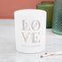 Personalised Love Candle Holder PER5365