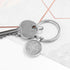 Personalised Lucky Sixpence Keyring
