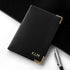 Personalised Luxury Leather Passport Cover PER3208-BLA