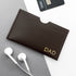 Personalised Luxury Leather Card Holder PER3207-BRO