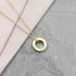 Personalised Mini Ring Necklace PER3751-GLD