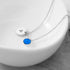 Personalised Monogram Silver Birthstone Crystal and Disc PER4315-SEP