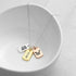 Personalised Name and Butterfly Mini Tag Necklace