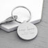 Personalised New Home Keyring PER4087-SIL