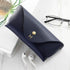 Personalised Origami Leather Glasses Case PER3949-NAV