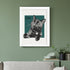 Personalised Pet Portrait Sketch Print WPR46