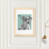 Personalised Pet Portrait Sketch Print WPR59