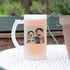 Personalised Photo and Message Frosted Beer Stein