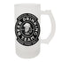 Personalised Photo Frosted Glass Beer Stein