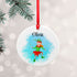 Personalised Playful Elf Christmas Ornament PER5153