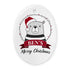 Personalised Polar Bear Christmas Decoration PER4033-001