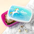 Personalised Rainbow Unicorn Lunch Box PER3227-PNK