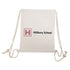 Personalised School Logo Drawstring Bag | Custom Printed PE Kit & Sports Bag