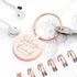Personalised Siblings Round Keyring PER4094-RGL