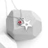 Personalised Silver Star with Birthstone Crystal Necklace Jewellery Gift for Her