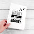 Personalised Sleepless Society Notebook - Premium Lined & Blank Pages Journal