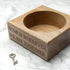 Personalised Solid Oak Stash Tray - Handcrafted Wooden Valet for Everyday Essentials