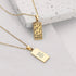 Personalised Star Tarot Card Necklace