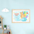 Personalised Teddy Bear Balloon Framed Print