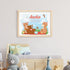 Personalised Teddy Bear Picnic Framed Print