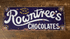 Rowntrees Chocolates Blue - Metal Advertising Wall Sign