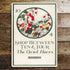 Shop Between Ten & Four The Quiet Hours Underground - Metal Travel Wall Sign