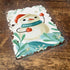Snowman Illustration - Metal Vintage Wall Sign