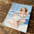 Sometimes I Take Baths Hard To Drink Wine Shower - Pin Up Girl - Metal Travel Wall Sign
